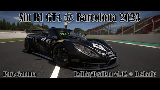 Sin R1 GT4  Barcelona 23 ExilitayRealism  Reshade [upl. by Mcneil770]