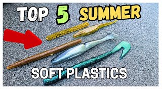 5 Summer Bass Fishing Plastics that get Crushed [upl. by Nannie]