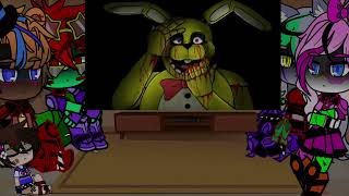 Security breach react to William afton55 [upl. by Congdon]