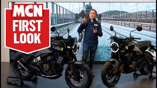 Husqvarnas NEW 2024 Svartpilen amp Vitpilen range arrives Exclusive walk around  MCN First Look [upl. by Ethelbert842]