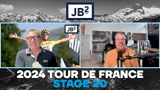 Predictions for Final Time Trial  Tour De France 2024 Stage 20  JB2 [upl. by Chernow]