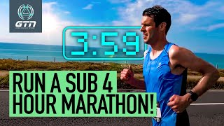 How To Run A Marathon In Under 4 Hours [upl. by Rehpotsrik]