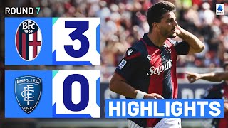 BolognaEmpoli 30  Orsolini scores a hattrick Goals amp Highlights  Serie A 202324 [upl. by Moseley]