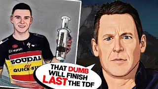 Why does Lance Armstrong Hate Evenepoel SO MUCH [upl. by Odracer]