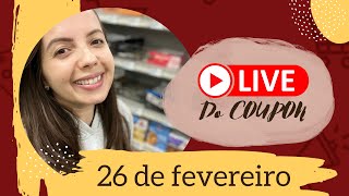 Live do Coupon do dia 26 de fevereiro [upl. by Windzer]