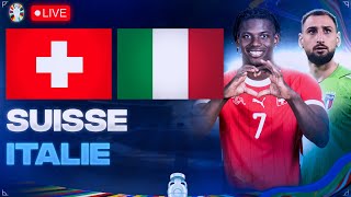 🔴🇨🇭🇮🇹 SUISSE  ITALIE LIVE  🔥LE CHOC ENTRE LA NATI ET LA SQUADRA  18 EURO 2024  EURO 2024 LIVE [upl. by Wilhelmine890]