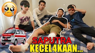 SAPUTRA KECEL4KAAN😭 Semua Sedih Lihat Kondisi Saputra Kakinya P4TAH  Mikael TubeHD [upl. by Jarek]