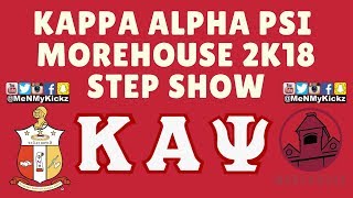 Kappa Alpha Psi I Morehouse College Homecoming 2018 Step Show I Performance Stroll I Nupes Shimmy [upl. by Ahsieken]