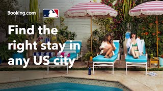 Giants fans love LA with Bookingcom [upl. by Alison437]