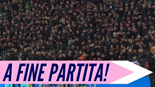 SPEZIA MILAN 20 AVETE VISTO IL GESTO DEI TIFOSI A FINE PARTITA  Milan SpeziaMilan [upl. by Llerahs]