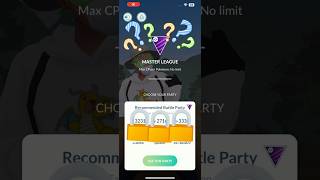 THE BEST ML TEAM EVER IN pokemongo masterleague [upl. by Cyler]