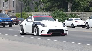 Amazing Car 2016 Nissan 370z Tomei Exhaust Static Superstreet Stance [upl. by Scully805]