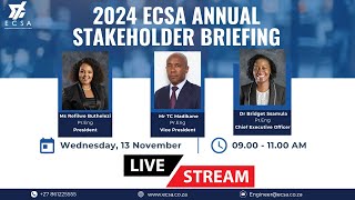 ECSA Annual Stakeholder Briefing [upl. by Tennos]