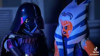 Ahsoka Tano vs Darth Vader  Star Wars Rebels Lego stop motion [upl. by Gustavus209]