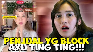 SAMPERIN PENJUAL YG BLOCK AYU TING TING DI TIKTOK [upl. by Aimekahs]