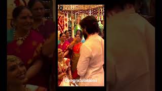 wedding Knot Naga Chaitanya amp ShobhitaShobhita Emotionalnagachaitanya nagachaitanyamarriage [upl. by Ocsinarf234]