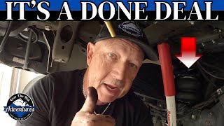 2022 Chevy 2500HD Turbo Diesel DIY Air Lift 7500XL Installation  RV Tow Ready [upl. by Roid]