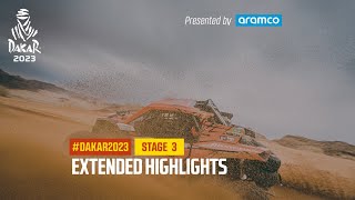 Extended highlights of Stage 3 presented by Aramco  Dakar2023 [upl. by Liddie]