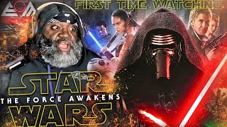 STAR WARS EPISODE VII THE FORCE AWAKENS 2015  FIRST TIME WATCHING  MOVIE REACTION [upl. by Kolodgie142]