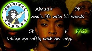 Fugees  Killing Me Softly  Chords amp Lyrics [upl. by Mozes]