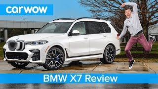 BMW X7 SUV 2020 review  is it the ultimate 7seater 4x4 [upl. by Medwin66]