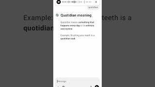 Quotidian meaning [upl. by Einahpet]