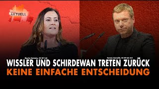 Wissler und Schirdewan treten zurück [upl. by Vladi]