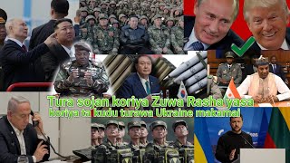 Koriya ta kudu tace zata turawa Ukraine 🇺🇦 makamai tunda kim jung un ya bawa rasha 🇳🇱 soja dubu 8k [upl. by Nonnarb]