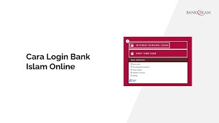 Cara Login Bank Islam Online Banking [upl. by Attenwahs875]