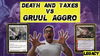 MTGO Legacy  Death and Taxes vs Gruul Aggro quotRatinho atropeladorquot [upl. by Ytok430]