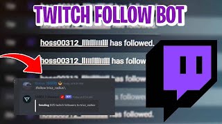 New Twitch Follow Bot Update  20203 NEW [upl. by Nickola]