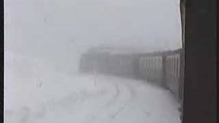 Brockenbahn im Schnee [upl. by Yxor982]