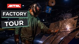 MTM Factory Tour The making of our steel enddump trailers [upl. by Hadwin]