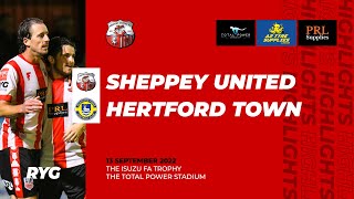 HIGHLIGHTS Sheppey United v Hertford Town [upl. by Luis]