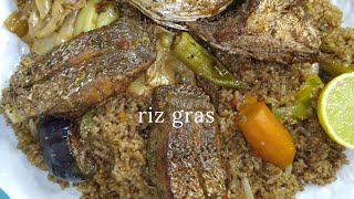 comment cuisiner riz gras au poisson recette simple et délicieux [upl. by Boot782]