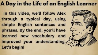 تعلم اللغة الانجليزية من خلال القصص  A Day in the Life of an English Learner [upl. by Dyana121]