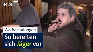 Fakten statt Vorurteile Wolfsschulungen für Jäger in Schweinfurt I BR24 [upl. by Madella508]