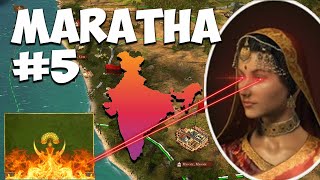 THE ENEMY STRIKES BACK  Maratha Confederacy Part 5  Empire Total War [upl. by Asirral796]