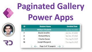 Power Apps Gallery Pagination [upl. by Shirberg]