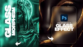 Get PRO LEVEL Glass Effects in Photoshop Editing PC with This Simple Hack [upl. by Parthen]