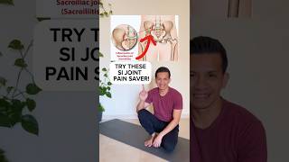 Sacroiliac Joint Pain relief stretches [upl. by Aiek]