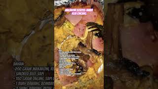 Schotel makaroni cincangberandayoutube cooking schotel fypシ゚viral fyp [upl. by Lurline492]