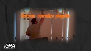 ¿Qué sistema utilizar para puertas corredizas plegables  DN 80 PL  IGRA [upl. by Notgnimer]