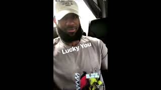 LeBron James rapping Eminem songs for 10 minutes [upl. by Lavinia]