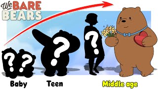 🌟 We Bare Bears Growing Up Compilation  Cartoon Wow [upl. by Neb68]