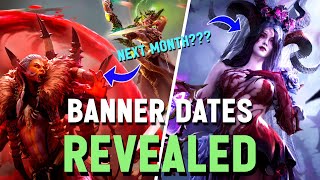 We FINALLY Have BANNER DATES For The First Time EVER  5 Brand New Heros  Watcher of Realms [upl. by Sokairyk]