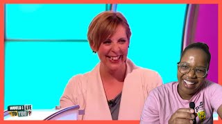 WHICH WILTY PANEL MEMBER DID MEL GIEDRYOC HAVE A SNOG WITH  REACTION [upl. by Richter860]