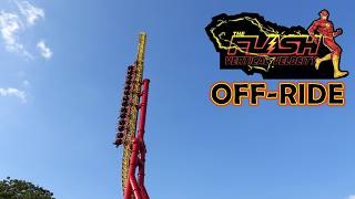 Flash Vertical Velocity OffRide Footage Six Flags Great America Intamin Impulse  NonCopyright [upl. by Schaffel]