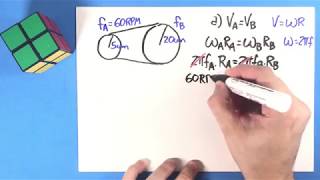 Torque e velocidade angular em sistemas de polias ou engrenagens [upl. by Aisul483]