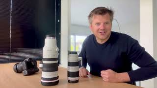 Review Canon RF 100300mm f28L IS USM Dutch [upl. by Esli]